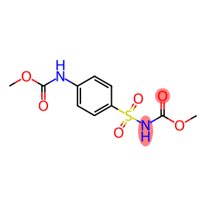 methyl N-[4-(methoxycarbonylamino)phenyl]sulfonylcarbamate