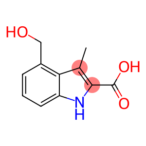 4-(hydroxymethyl)-3-methyl-1H-indole-2-carboxylic acid