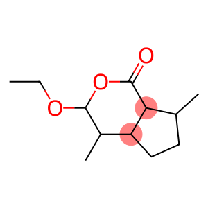 Cyclopenta[c]pyran-1(3H)-one, 3-ethoxyhexahydro-4,7-dimethyl- (9CI)