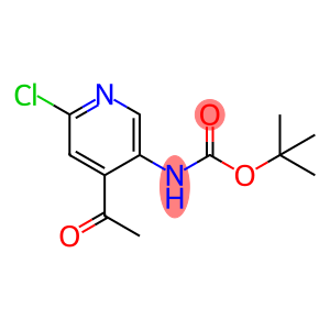 tert-butyl N-(4-acetyl-6-chloro-3-pyridyl)carbamate