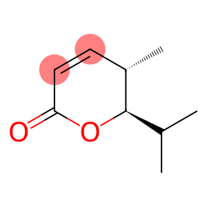 2H-Pyran-2-one,5,6-dihydro-5-methyl-6-(1-methylethyl)-,trans-(9CI)