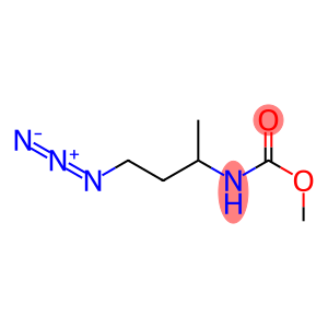 Carbamic  acid,  (3-azido-1-methylpropyl)-,  methyl  ester  (9CI)