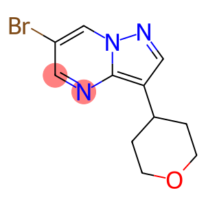 6-Bromo-3-(tetrahydro-2H-pyran-4-yl)pyrazolo[1,5-a]pyrimidine