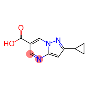 2-Cyclopropylpyrazolo[1,5-a]pyrimidine-6-carboxylic acid