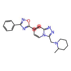 3-[(2-Methylpiperidin-1-yl)methyl]-7-(3-phenyl-1,2,4-oxadiazol-5-yl)[1,2,4]triazolo[4,3-a]pyridine