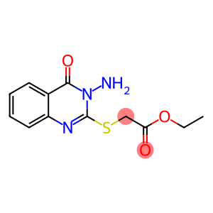 ethyl [(3-amino-4-oxo-3,4-dihydroquinazolin-2-yl)thio]acetate