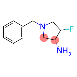 (3R,4R)-1-benzyl-4-fluoropyrrolidin-3-aminedihydrochloride