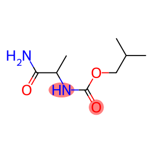 Carbamic  acid,  (2-amino-1-methyl-2-oxoethyl)-,  2-methylpropyl  ester  (9CI)