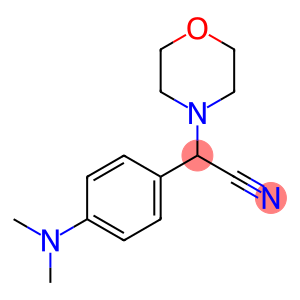 2-(P-(DIMETHYLAMINO)PHENYL)-2-MORPHOLINOACETONITRILE