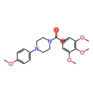 4-(p-Methoxyphenyl)-1-piperazinyl(3,4,5-trimethoxyphenyl) ketone