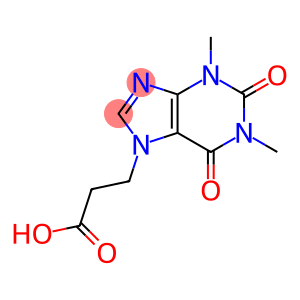 3-(1,3-DIMETHYL-2,6-DIOXO-1,2,3,6-TETRAHYDRO-7H-PURIN-7-YL)PROPANOIC ACID