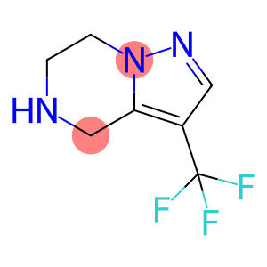 Pyrazolo[1,5-a]pyrazine, 4,5,6,7-tetrahydro-3-(trifluoromethyl)-