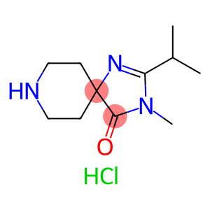 2-Isopropyl-3-methyl-1,3,8-triazaspiro[4.5]dec-1-en-4-one hydrochloride