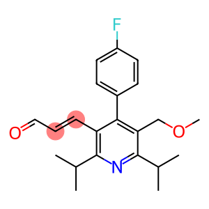 3-[4-(4-FLUOROPHENYL)-2,6-DIISOPROPYL-5-(METHOXYMETHYL)PYRIDIN-3-YL]ACRYLALDEHYDE