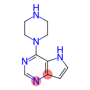 4-(1-piperazinyl)-5H-pyrrolo[3,2-d]pyrimidine