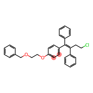 (Z)-(1-(4-(2-(benzyloxy)ethoxy)phenyl)-4-chlorobut-1-ene-1,2-diyl)dibenzene