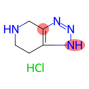 3H-1,2,3-Triazolo[4,5-c]pyridine, 4,5,6,7-tetrahydro-, hydrochloride (1:1)