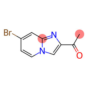 1-{7-bromoimidazo[1,2-a]pyridin-2-yl}ethan-1-one