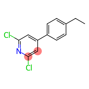 2,6-Dichloro-4-(4-ethylphenyl)pyridine