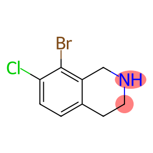 Isoquinoline, 8-bromo-7-chloro-1,2,3,4-tetrahydro-