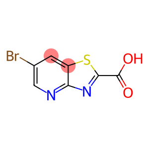 Thiazolo[4,5-b]pyridine-2-carboxylic acid, 6-bromo-