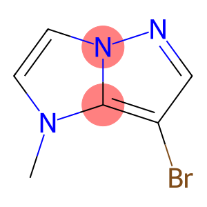 1H-Imidazo[1,2-b]pyrazole, 7-bromo-1-methyl-