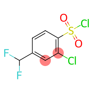 2-chloro-4-(difluoromethyl)benzenesulfonyl chloride