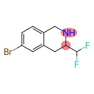 6-bromo-3-(difluoromethyl)-1,2,3,4-tetrahydroisoquinoline hydrochloride