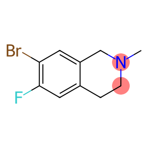 Isoquinoline, 7-bromo-6-fluoro-1,2,3,4-tetrahydro-2-methyl-