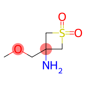 3-(methoxymethyl)-1,1-dioxo-thietan-3-amine