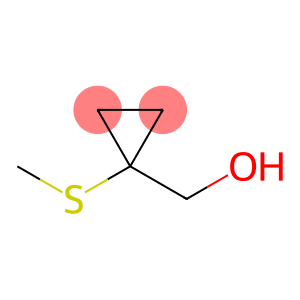 (1-methylsulfanylcyclopropyl)methanol