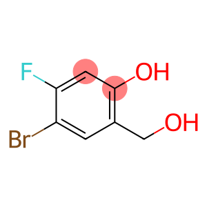 4-BROMO-5-FLUORO-2-(HYDROXYMETHYL)PHENOL(WXG00455)