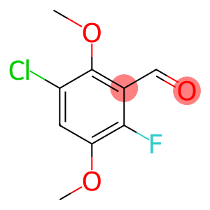 3-chloro-6-fluoro-2,5-dimethoxybenzaldehyde