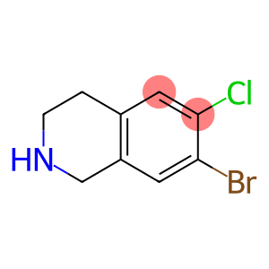 7-bromo-6-chloro-1,2,3,4-tetrahydroisoquinoline