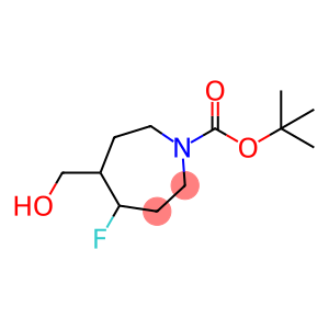 叔-丁基 4-氟-5-(羟甲基)吖庚环-1-甲酸基酯