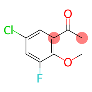1-(5-Chloro-3-fluoro-2-methoxyphenyl)ethanone