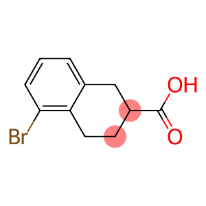 5-Bromo-1,2,3,4-tetrahydronaphthalene-2-carboxylic acid