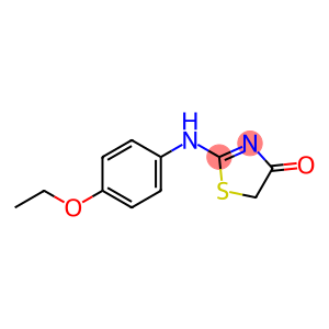 4(5H)-Thiazolone, 2-[(4-ethoxyphenyl)amino]-