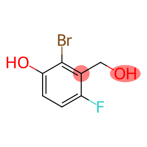 2-bromo-4-fluoro-3-(hydroxymethyl)phenol