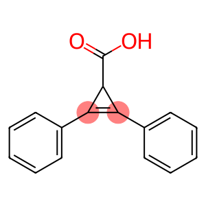 2,3-Diphenylcycloprop-2-ene-1-carboxylic acid