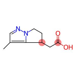 2-(3-methyl-5,6-dihydro-4H-pyrrolo[1.2-b]pyrazol-4-yl)acetic acid