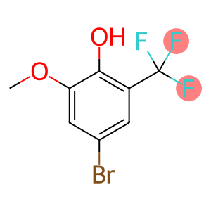 4-bromo-2-methoxy-6-(trifluoromethyl)phenol