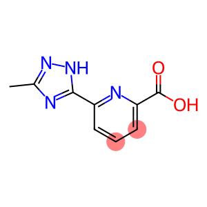 2-PYRIDINECARBOXYLIC ACID, 6-(3-METHYL-1H-1,2,4-TRIAZOL-5-YL)-