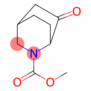 2-Azabicyclo[2.2.2]octane-2-carboxylic  acid,  6-oxo-,  methyl  ester