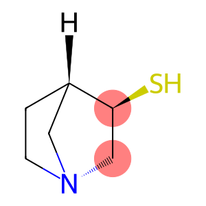 1-Azabicyclo[2.2.1]heptane-3-thiol, (1R,3R,4S)-rel-