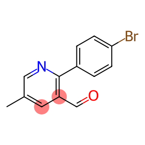 2-(4-Bromophenyl)-5-methylnicotinaldehyde