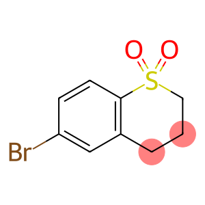 6-bromo-3,4-dihydro-2H-1lambda6-benzothiopyran-1,1-dione