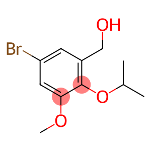 (5-Bromo-2-isopropoxy-3-methoxyphenyl)methanol