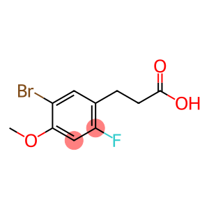 Benzenepropanoic acid, 5-bromo-2-fluoro-4-methoxy-