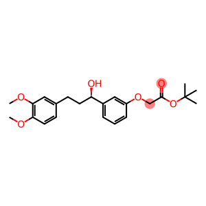 R)-1-(3-(tert-butoxycarbonylmethoxy)phenyl)-3-(3,4-dimethoxyphenyl)-propan-1-ol